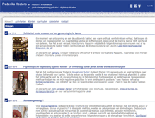 Tablet Screenshot of frederika.be